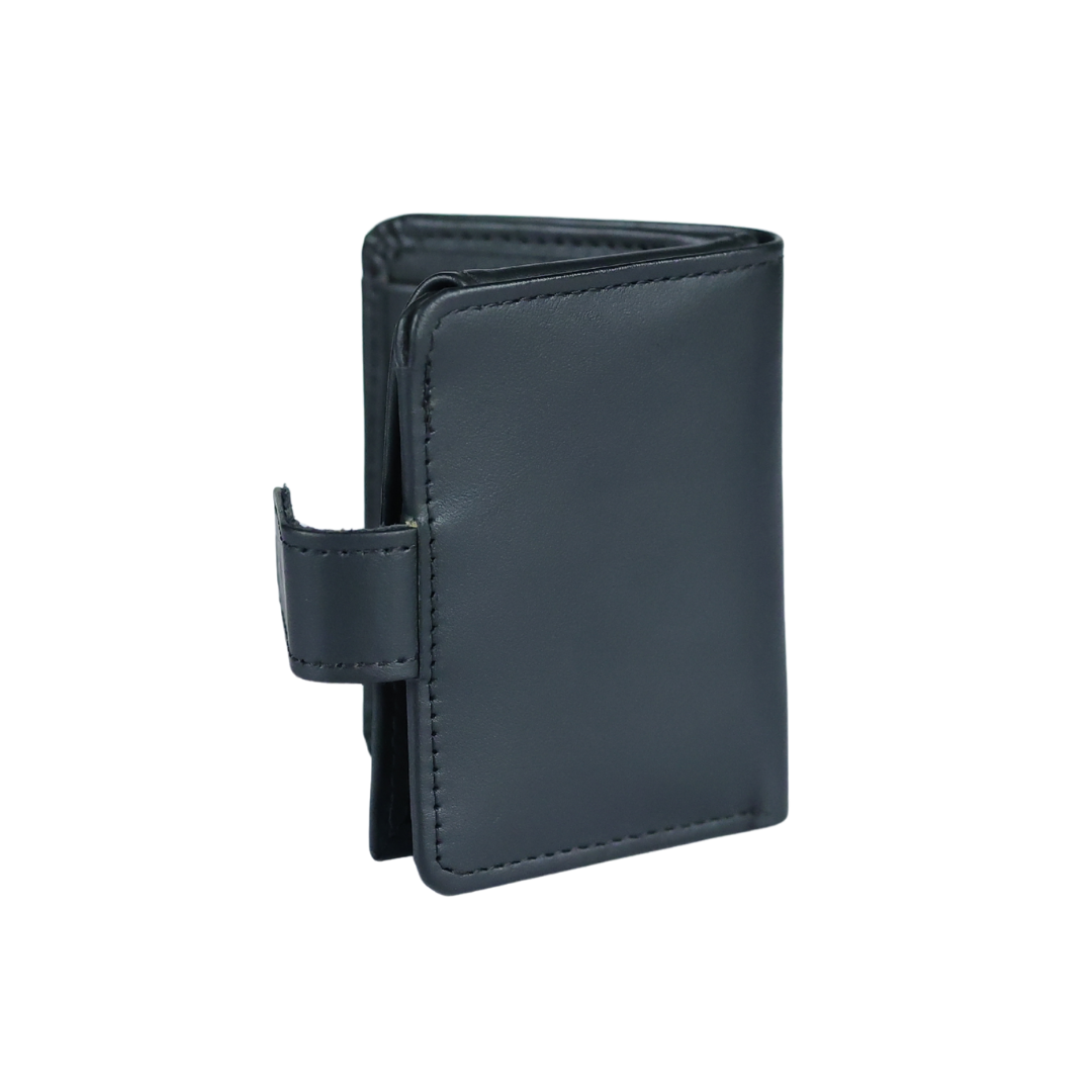 Secure Trifold Wallet with Snap Closure - Image 4
