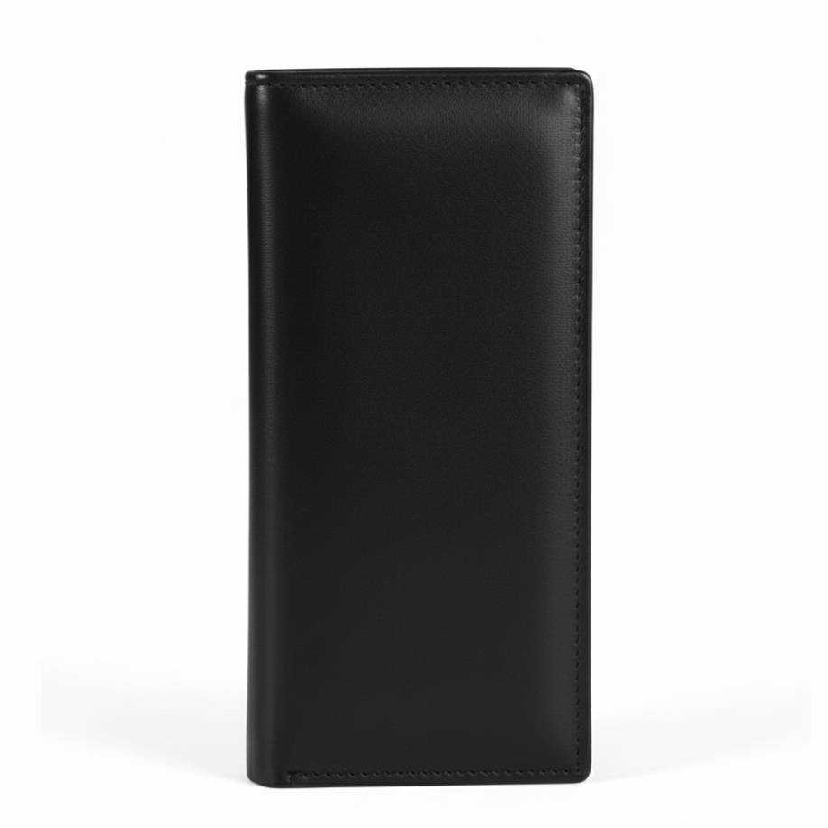 Long Wallet with 12 Card Slots - Full-Grain Cow Leather - Image 3