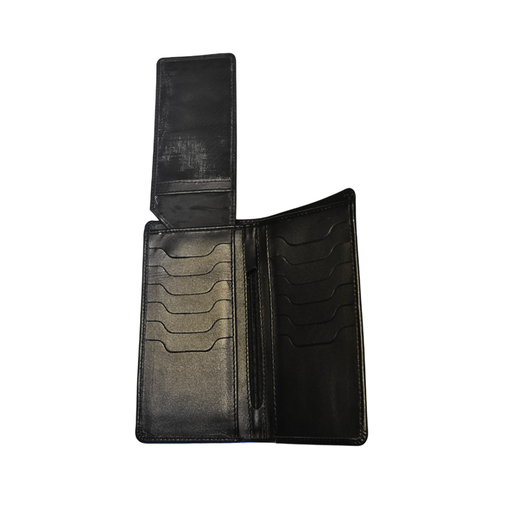 black long wallet