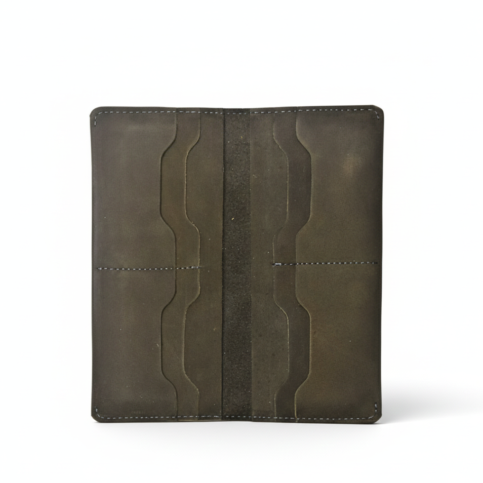 heritage wallet leather