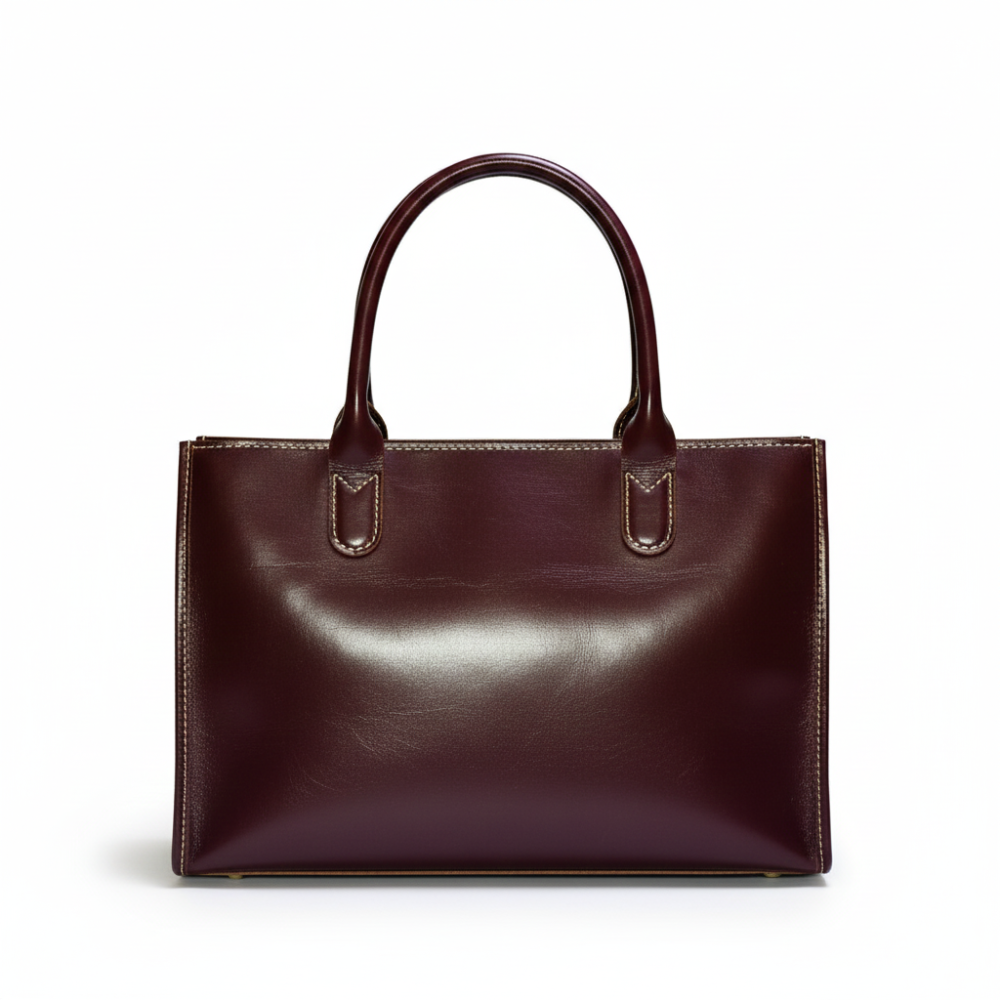 leather handbag