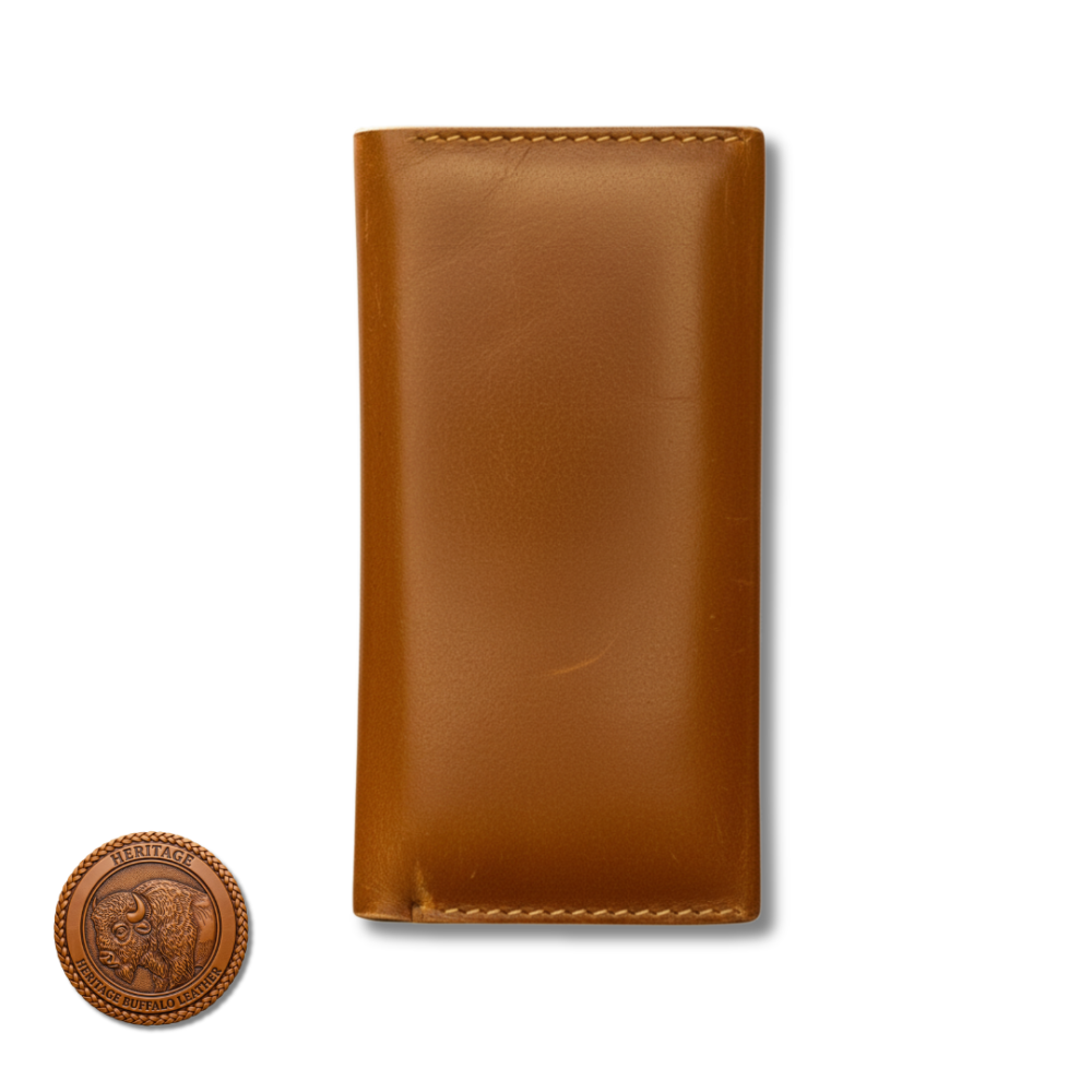 Heritage Buffalo Leather Long Wallet