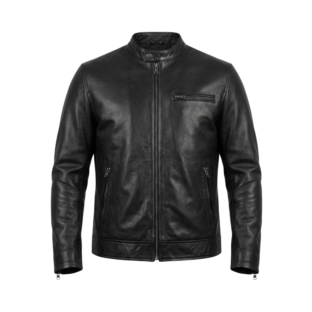 Classic Sheepskin Leather Jacket